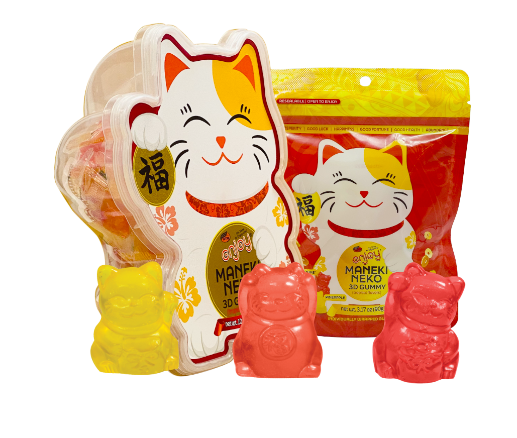 Maneki Neko 3D Gummy Candy | Enjoy Snacks | Enjoy Snacks